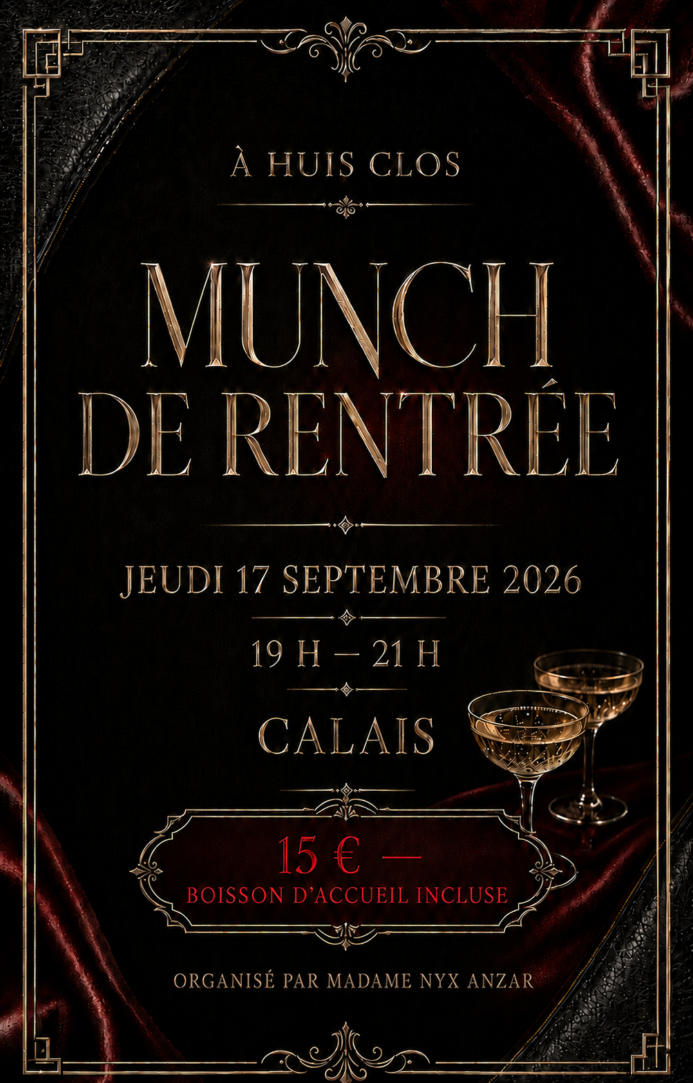 MUNCH DE RENTRÉE — À HUIS CLOS